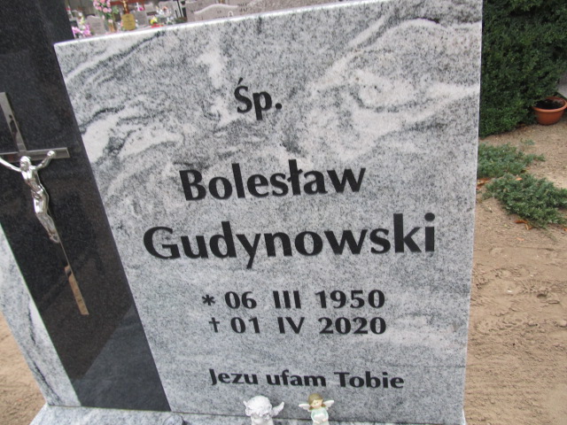 Bolesław Gudynowski 1950 Słońsk - Grobonet - Wyszukiwarka osób pochowanych