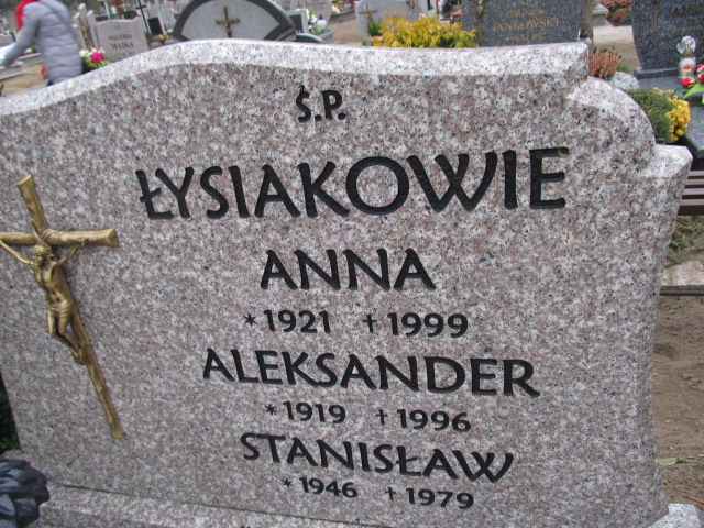 Stanisław Łysiak 1945 Słońsk - Grobonet - Wyszukiwarka osób pochowanych