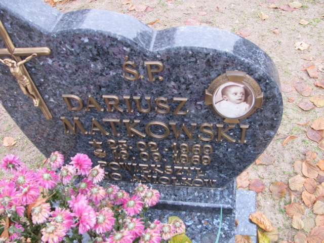 Dariusz Matkowski 1969 Słońsk - Grobonet - Wyszukiwarka osób pochowanych