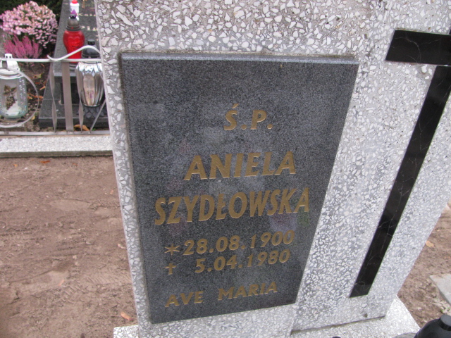 Aniela Szydłowska 1900 Słońsk - Grobonet - Wyszukiwarka osób pochowanych