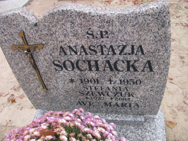 Anastazja Sochacka 1900 Słońsk - Grobonet - Wyszukiwarka osób pochowanych