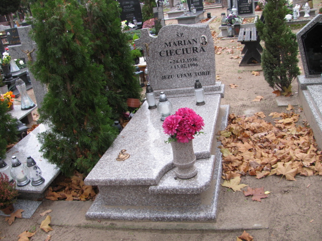 Grób Marian Cieciura