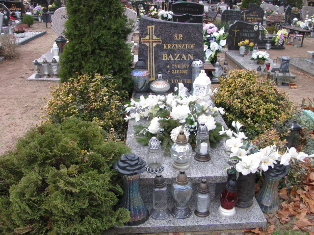 Grób Krzysztof Bazan