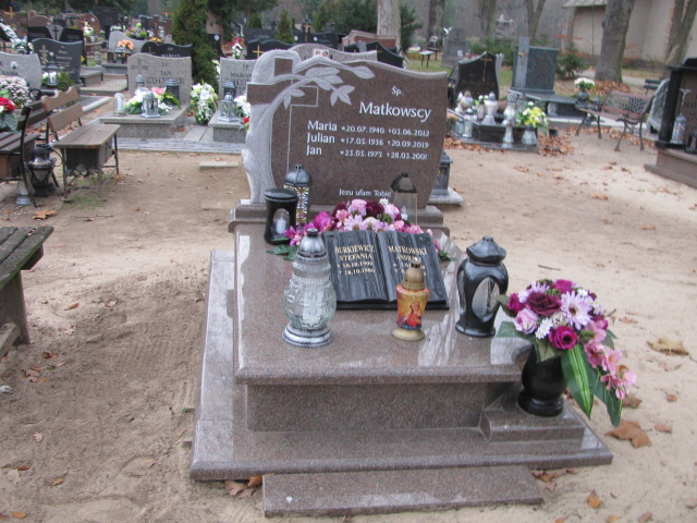 Grób Andrzej Matkowski
