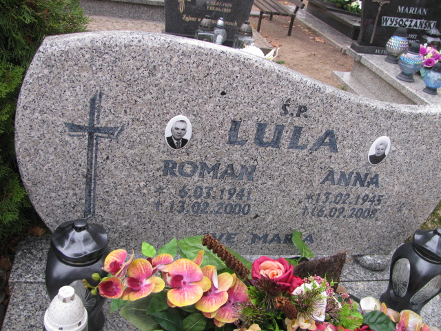 Anna Lula 1945 Słońsk - Grobonet - Wyszukiwarka osób pochowanych