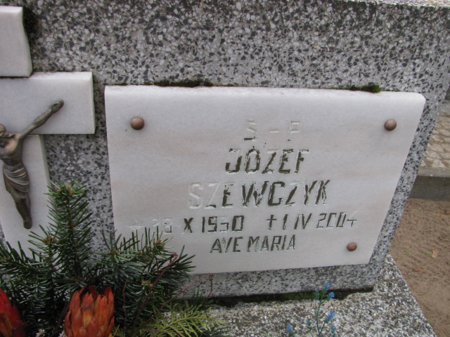 Józef Szewczyk 1950 Słońsk - Grobonet - Wyszukiwarka osób pochowanych