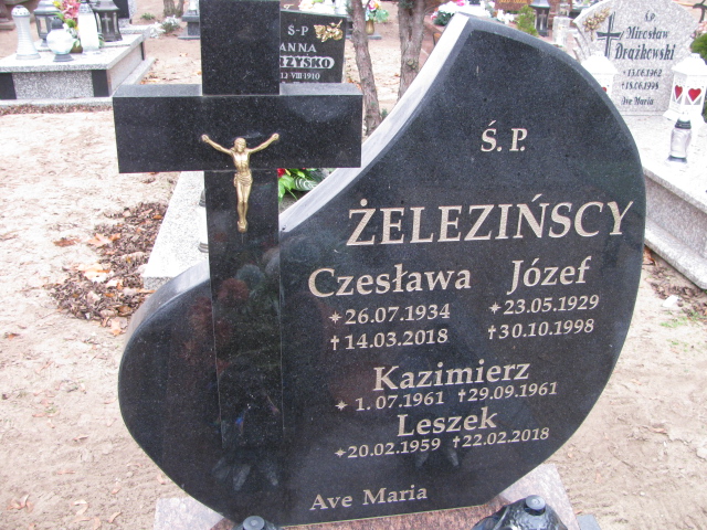 Kazimierz Żeleziński 1961 Słońsk - Grobonet - Wyszukiwarka osób pochowanych