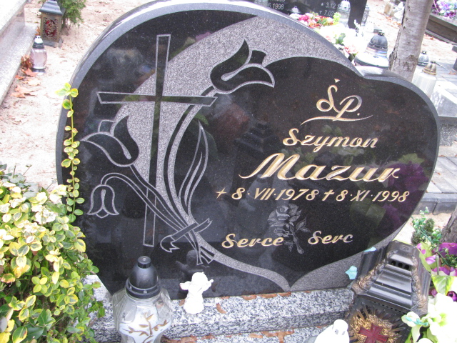 Szymon Mazur 1978 Słońsk - Grobonet - Wyszukiwarka osób pochowanych