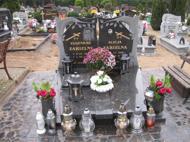 Grób Alicja Zabielna