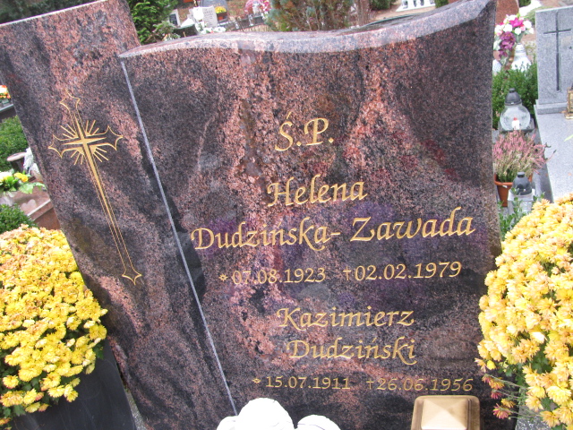 Helena Dudzińska 1923 Słońsk - Grobonet - Wyszukiwarka osób pochowanych