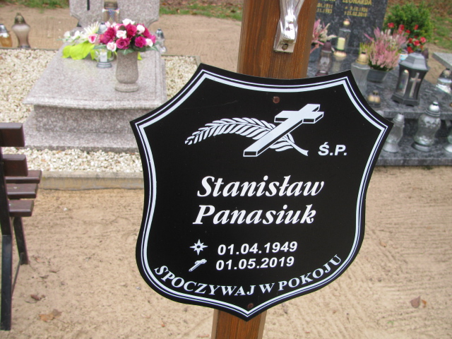 Stanisław Panasiuk 1949 Słońsk - Grobonet - Wyszukiwarka osób pochowanych