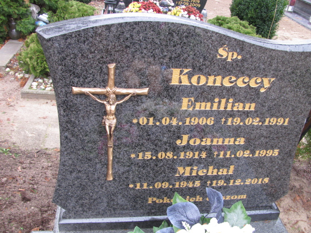 Joanna Konecka 1914 Słońsk - Grobonet - Wyszukiwarka osób pochowanych