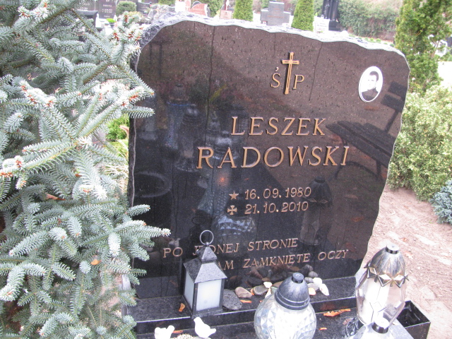 Leszek Radowski 1980 Słońsk - Grobonet - Wyszukiwarka osób pochowanych