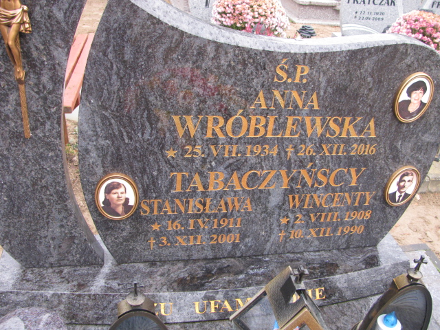 Stanisława Tabaczyńska 1911 Słońsk - Grobonet - Wyszukiwarka osób pochowanych