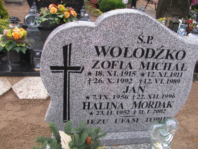 Zofia Wołodźko 1915 Słońsk - Grobonet - Wyszukiwarka osób pochowanych