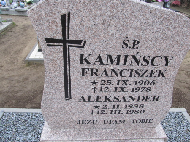 Aleksander Kamiński 1938 Słońsk - Grobonet - Wyszukiwarka osób pochowanych