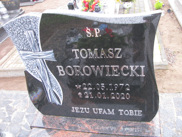 Tomasz Borowiecki 1972 Słońsk - Grobonet - Wyszukiwarka osób pochowanych