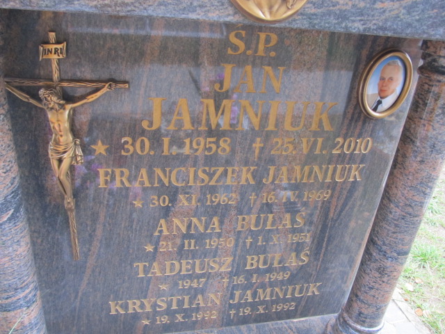 Franciszek Jamniuk 1962 Słońsk - Grobonet - Wyszukiwarka osób pochowanych