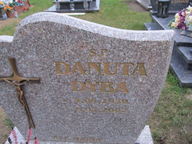Danuta Dyba 1930 Słońsk - Grobonet - Wyszukiwarka osób pochowanych