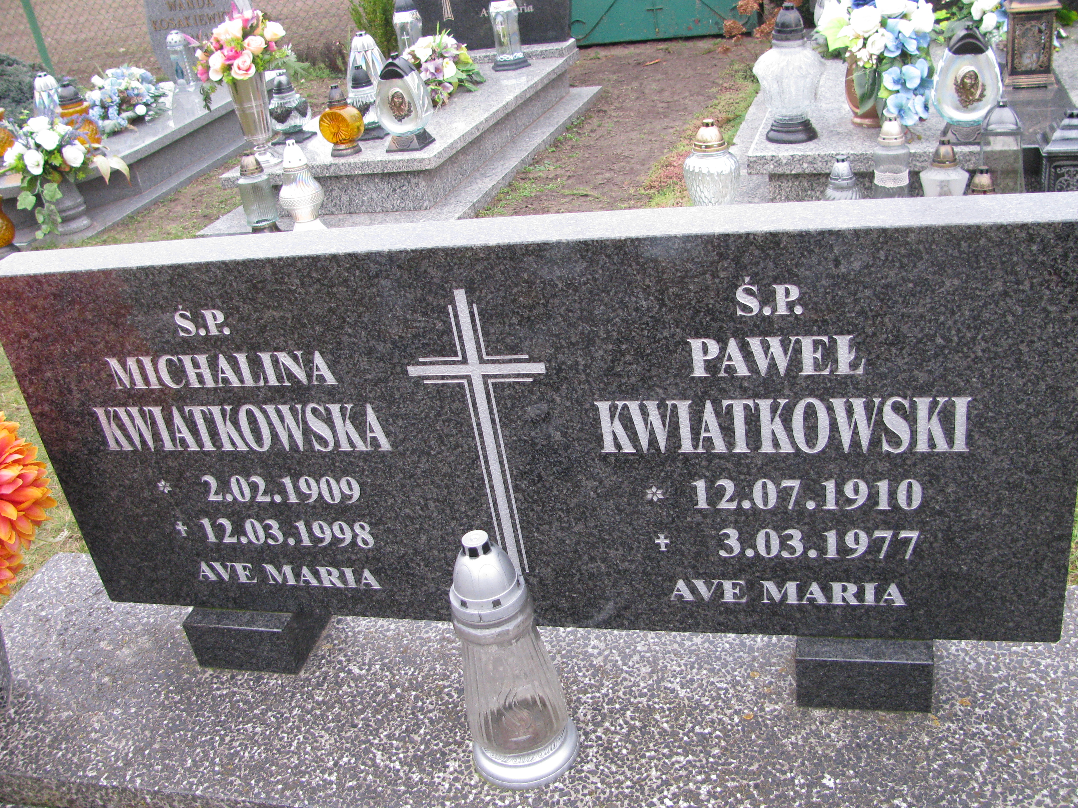 Michalina Kwiatkowska 1909 Słońsk - Grobonet - Wyszukiwarka osób pochowanych